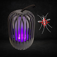 Електрична лампа пастка від комарів та москітів 5W Flash Anti-mosquito lamp -FAML-5-Gray.
