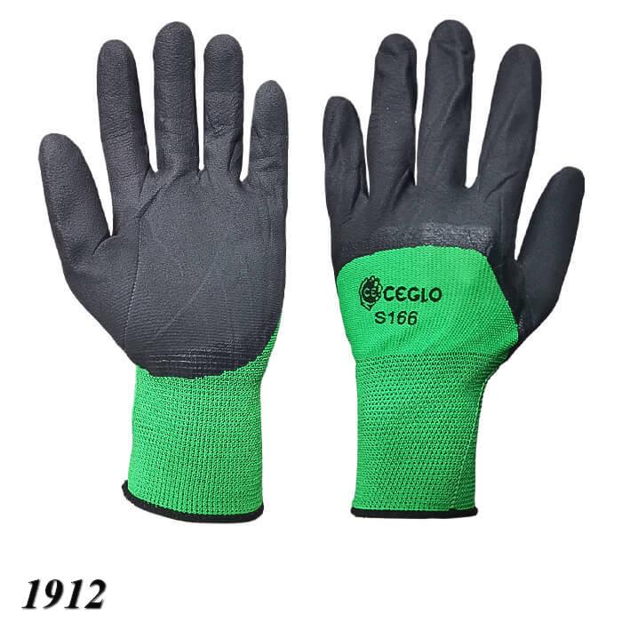 Рукавиці робочі з спіненим латексним покриттям (12шт), фото 1