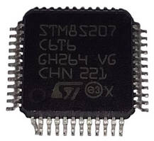 Порожній Мікроконтроллер STM8S207C6T6, LQFP48