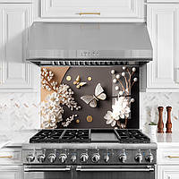 Cкляна панель для кухні NovellaPrint "Крила весни" 60х40см (1051.1)