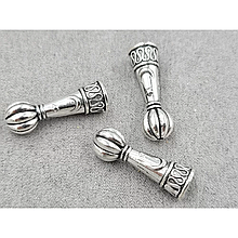 Намистини металеві 8*27мм (7 шт)