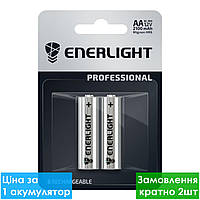 Акумулятор побутовий ENERLIGHT R6 2100mAh Ni-MH АA блістер 2шт