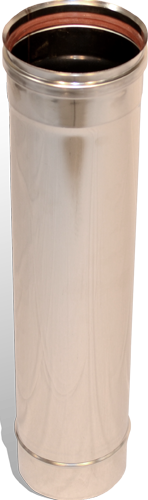 Труба Дымоходная 1 М Ø 160 Нержавеющая Сталь 0,5 мм (ID#2331124283 ...