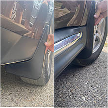 Бризговики для Mitsubishi Outlander XL 2006-2013 широкий поріг (Surtep)