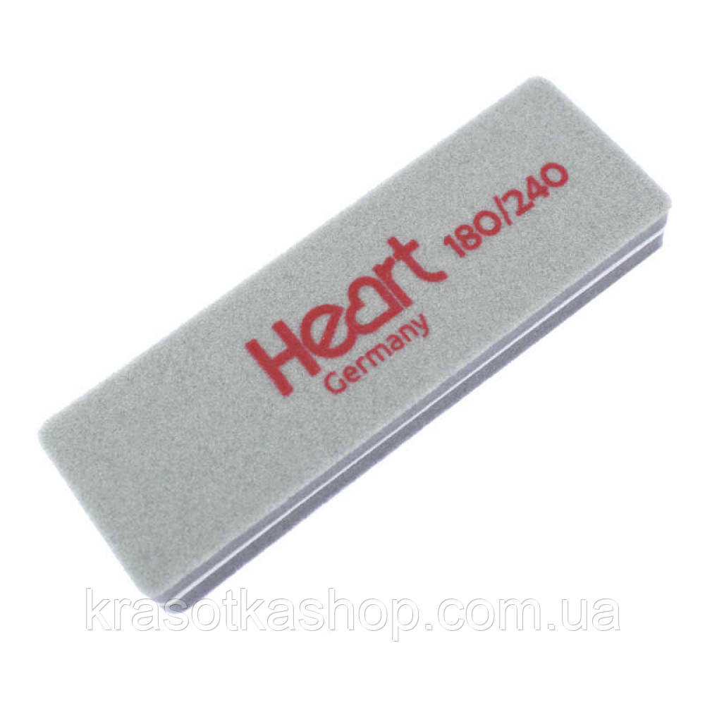 Баф-шліфувальник міні для нігтів Heart 180/240