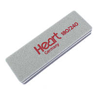 Баф-шліфувальник міні для нігтів Heart 180/240