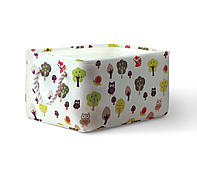 Ящик для зберігання з ручками MVM Білий (TH-11 M WHITE)