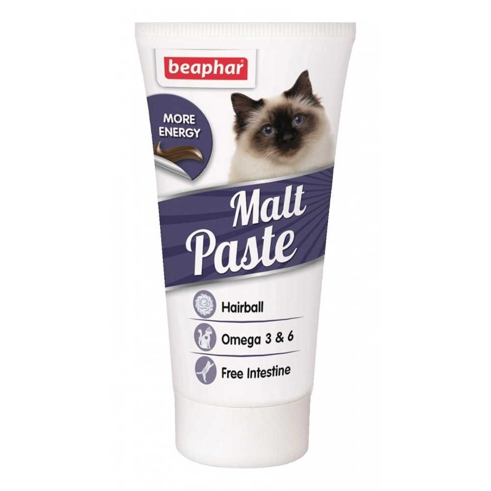 Мальт-Паста для виведення шерсті зі шлунку Beaphar Malt-Paste, 25 г (*), фото 1