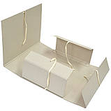 Папка-короб ECО, картонна, на зав'язках, А4, 100 мм, фото 2