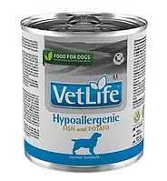 Вологий лікувальний корм Farmina (Фарміна) Vet Life Hypoallergenic для собак при харчовій алергії 300 гр