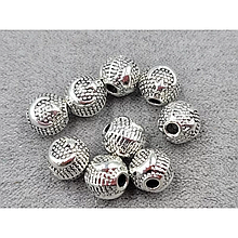 Намистини металеві 7,5мм (18 шт)