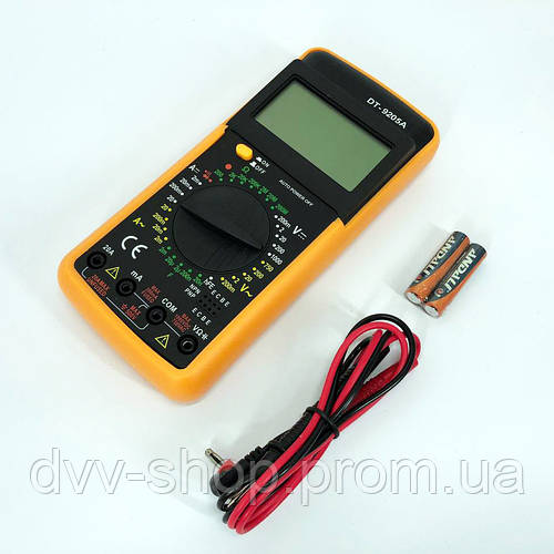Электронный тестер мультиметр Digital Multimeter DT9205A, Измеритель ...