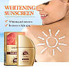 Сонцезахистний крем Sadoer Gold Collagen Sunscreen SPF60 PA  30g, фото 3