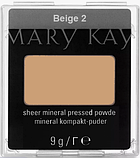 Компактна матувальна мінеральна пудра Mary Kay, Бежевий 2/Beige 2, 9 г, фото 2