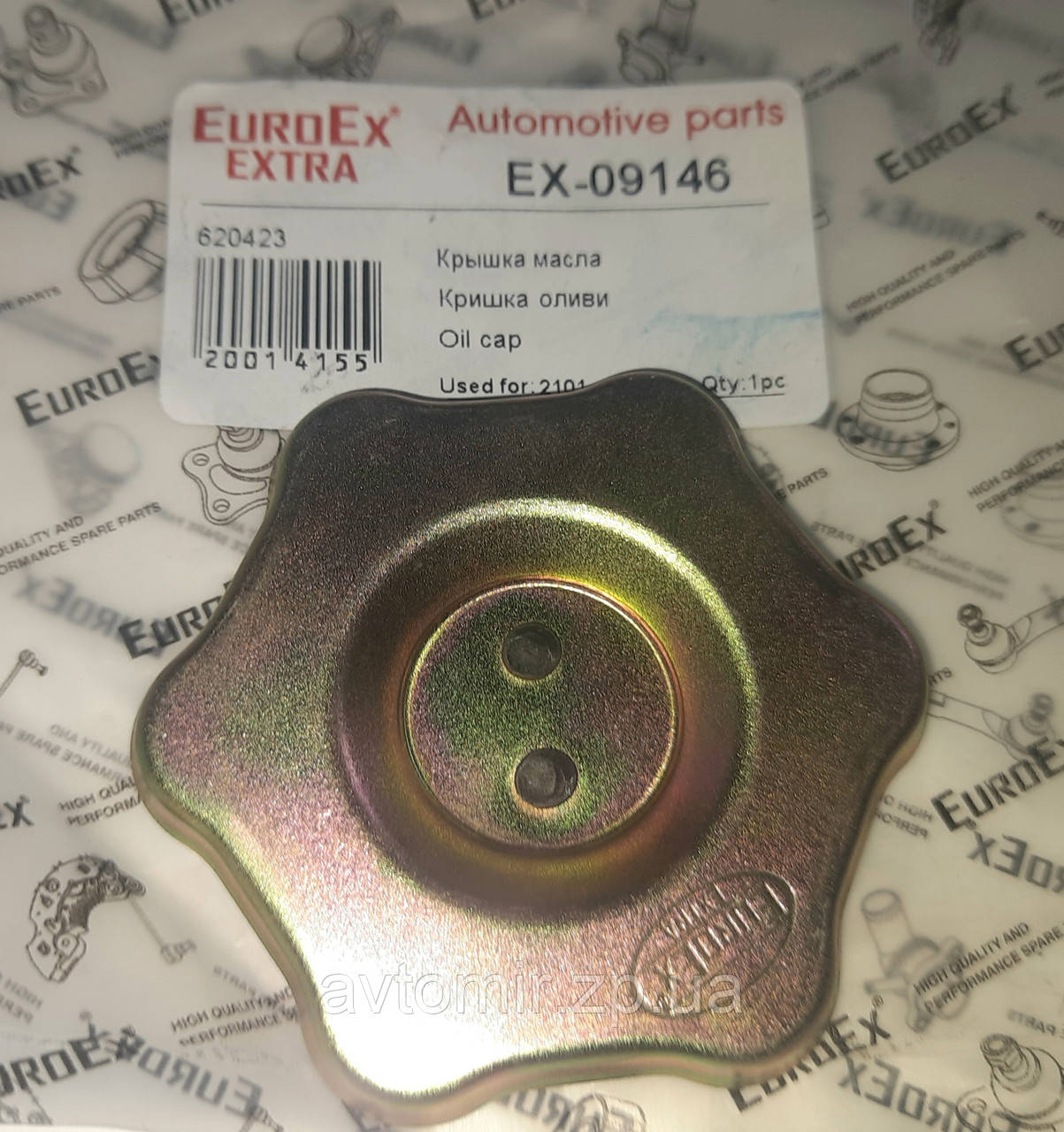 Кришка оливозаливної горловини Ваз 2101-2107 EuroEx, фото 1