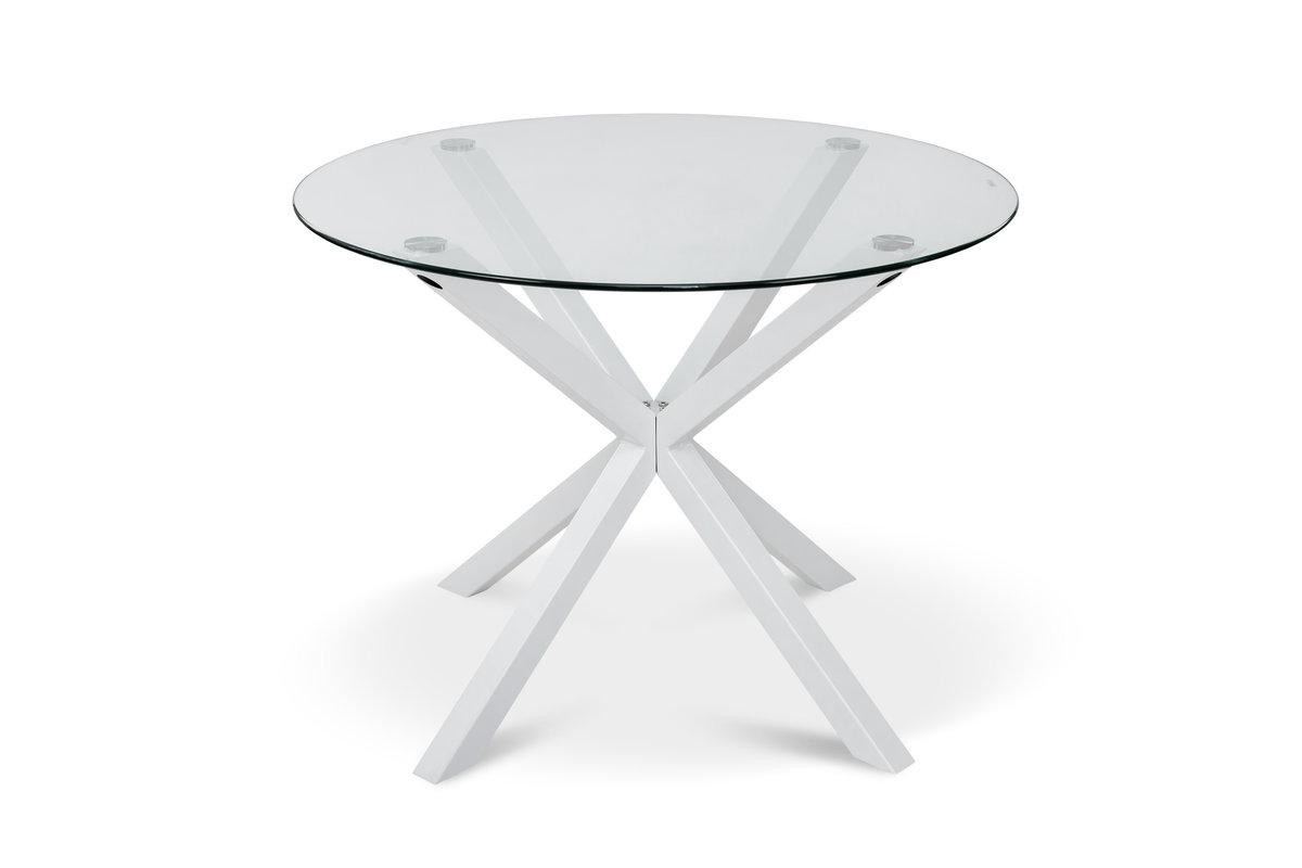 Стіл Джин XS-1298, (D=100), білий, фото 1