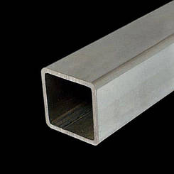 Труба профільна 20х20 2.0 квадратна сталева товщина 2 мм холоднокатана порізка 1 метр Ст 1-3ПС