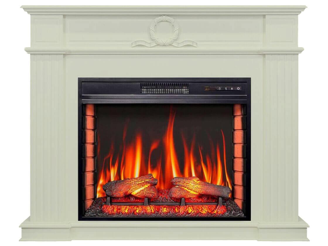 Камінокомплект ArtiFlame NEOCLASSIC AF28S БІЛИЙ ДУБ (зі звуком)