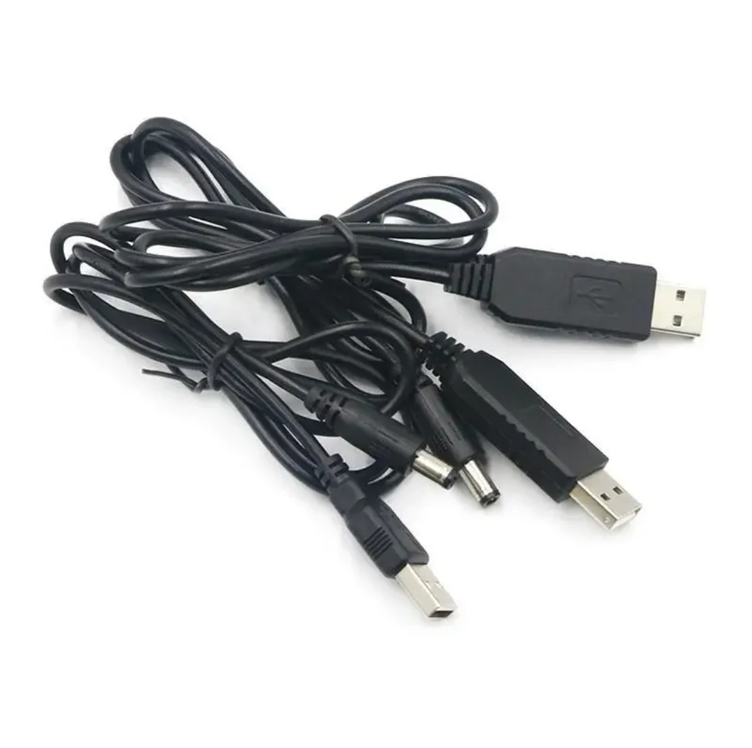 Підвищувальний Модуль 5V DC до 9V Кабель-адаптер перетворювача Usb, штепсельна вилка 2,1х5,5 мм