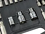 Набір біт шестигранних TORX, SPLINE, RIBE, 75 шт GEKO, фото 4