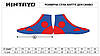 Борцовки для самбо самбетки взуття для самбо унісекс Kintayo Sambo Shoes Multicolor синьо-червоно-білі (41р.), фото 10