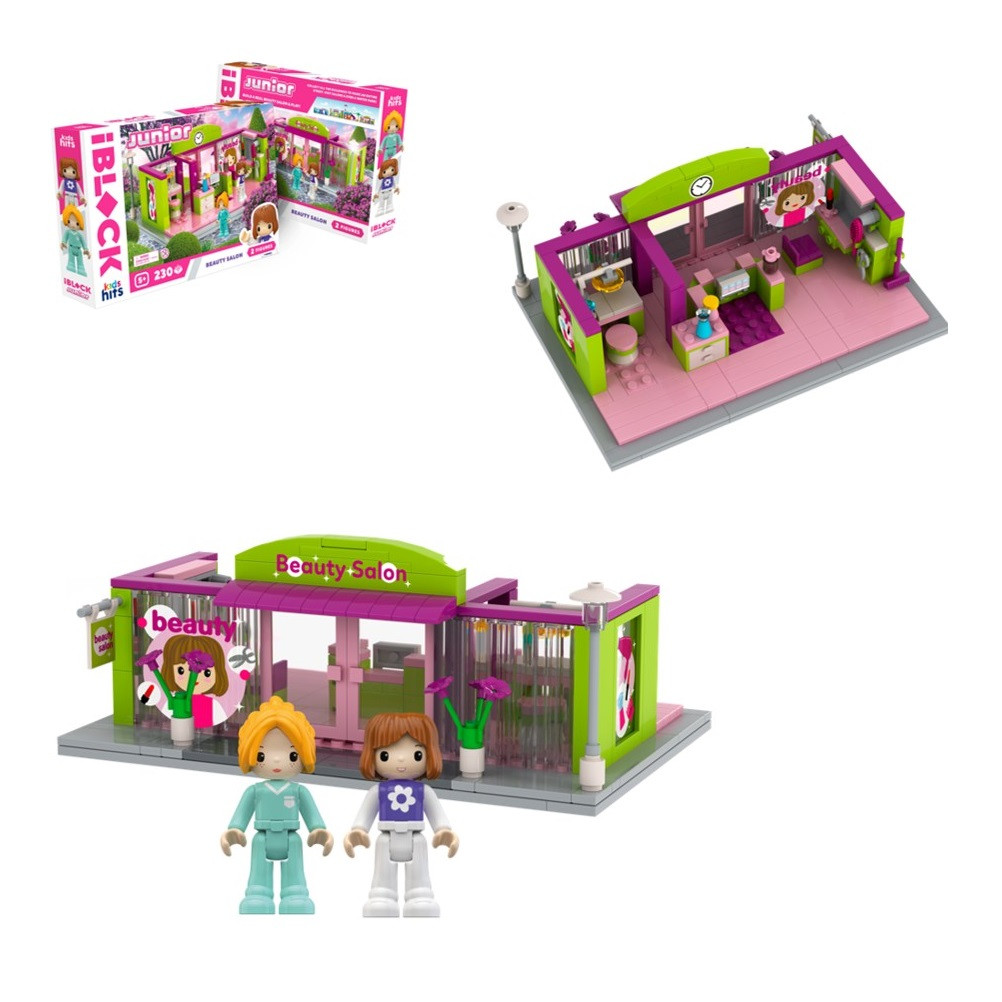 Конструктор Kids hits IBLOCK Junior Салон краси (230 дет.) KH08/004/1