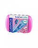 Дорожній набір BE YOU Ortho pink/blue (Зубна щітка CS5460ortho, зубна паста, 10мл; йоржик CPS 07,14,18), фото 3