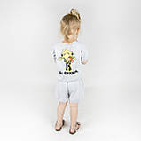 Літній костюм для дівчинки Giraffe, фото 6