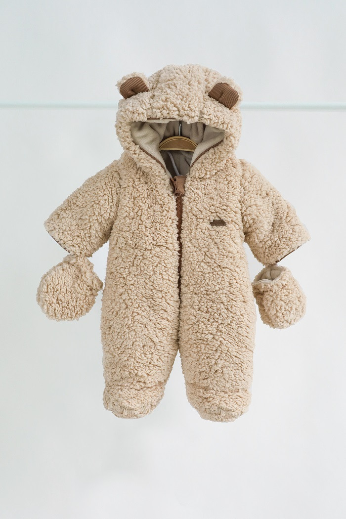 Хутряний комбінезон "Teddy" Коричневий