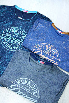 Лонгслів реглан для хлопчика підлітка Denim