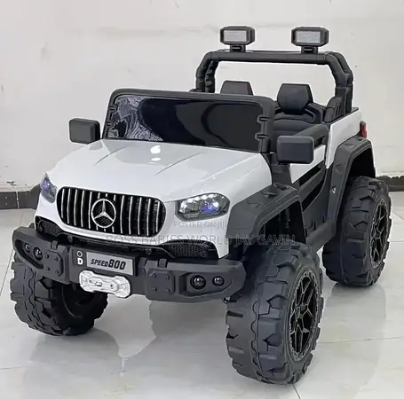 Дитячий електромобіль джип Mercedes-Benz M 5898EBLR-1 (MP3, SD, USB, мотори 4x25W, акум.12V12AH), фото 1