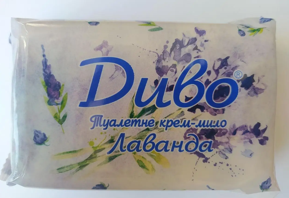 Туалетне крем-мило "Диво" ЛАВАНДА 5шт. по 70 гр. 4820241540471