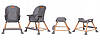 Дитячий стільчик для годування KIDWELL EATAN WOOD GREY KRWYEAT02A0, фото 8