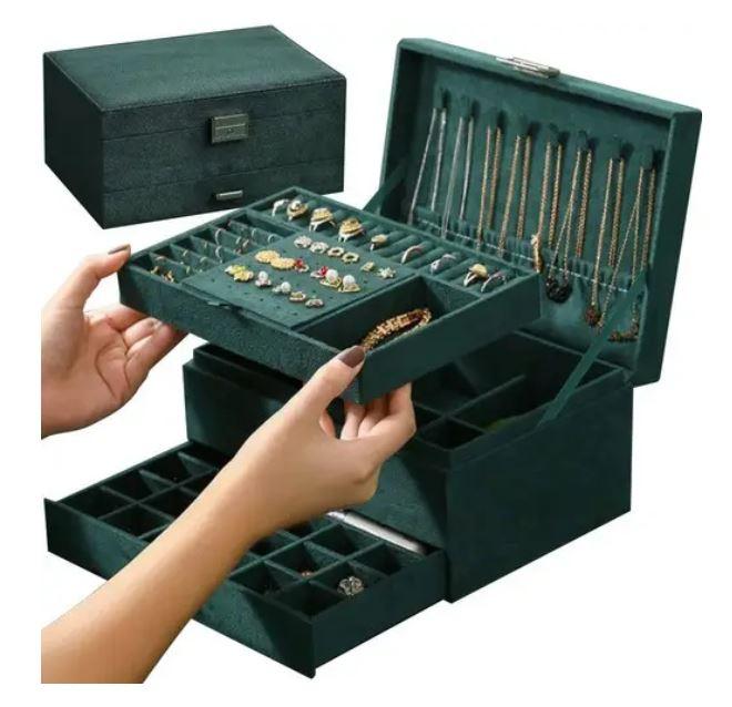 Скринька футляр ящик для коштовностей прикрас Soulima 21954 Польща, фото 1