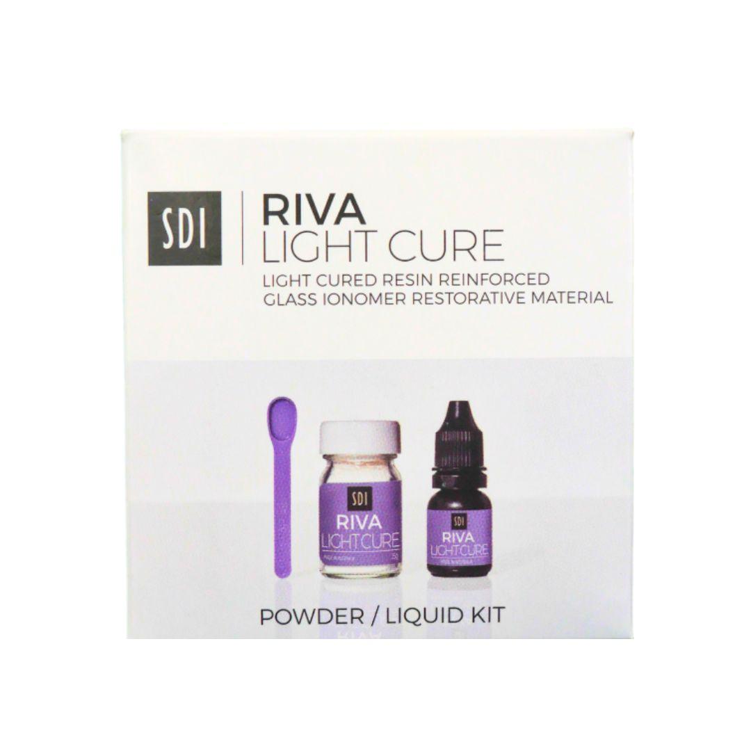 Riva Light Cure (Ріва Лайт Кюр), 2 флакони, склоіономерний цемент, SDI, фото 1