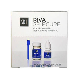 Riva Self Cure (Ріва Селф Кур), 2 флакона, склоіономерний цемент, SDI