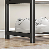 Органайзер полиця для взуття компактна Shoe Rack 8814 Стелаж для зберігання на 5 ярусів 69х42х19, фото 10