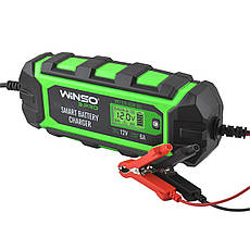 Зарядний пристрій АКБ Winso Pro 12 V, 6 A LCD, фото 3