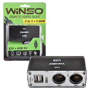 Розгалужувач прикурювача Winso 2в1, фото 1