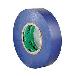 Стрічка ізоляційна ПВХ Winso д.30 м, ш.19 мм, зокрема 120 мк, синя, фото 3