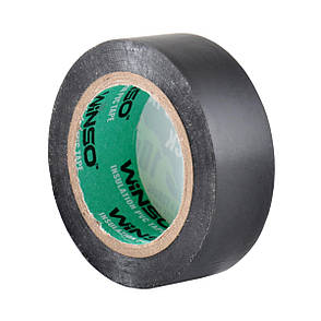 Стрічка ізоляційна ПВХ Winso д.10 м, ш.19 мм, зокрема 120 мк, чорна, фото 3