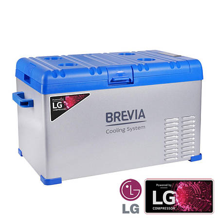 Холодильник автомобільний Brevia 30 л (компресор LG) 22415, фото 1