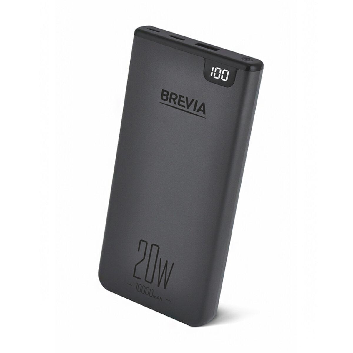 Повербанк (Power Bank) Brevia 10000 mAh 20W Li-Pol, LCD