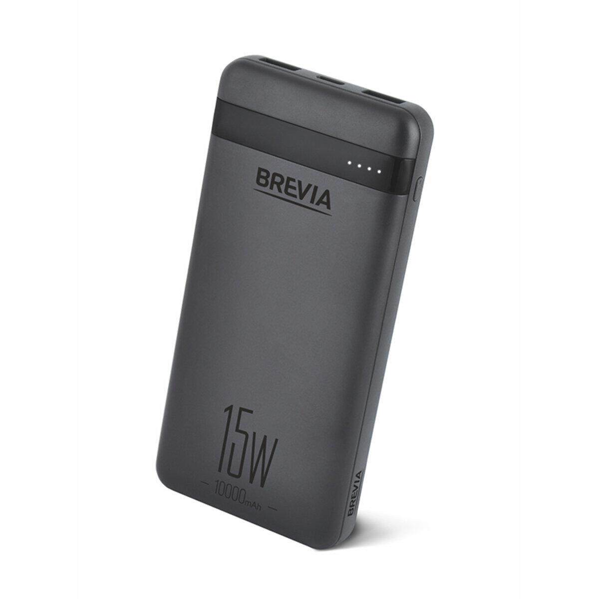 Повербанк (Power Bank) Brevia 10000 mAh 15W Li-Pol