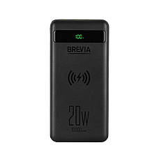 Повербанк (Power Bank) Brevia 10000mAh 20W Wireless Qi10W Li-Pol, LCD, фото 2