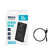 Повербанк (Power Bank) Brevia 10000mAh 20W Wireless Qi10W Li-Pol, LCD, фото 8
