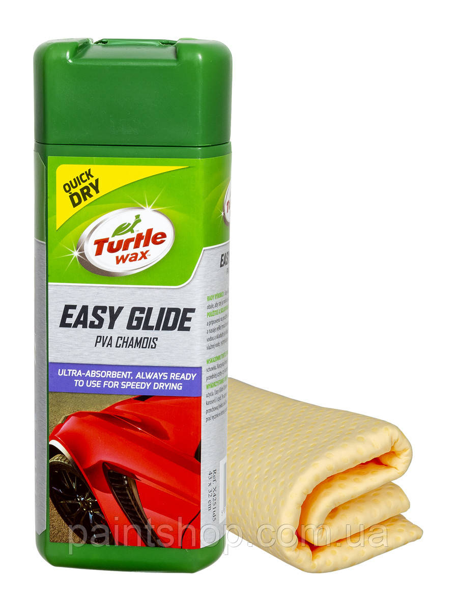 Серветка замшева синтетична в тубі Turtle Wax 430х320 1 шт, фото 1