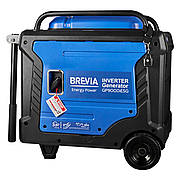 Генератор Brevia інверторний газобензиновий 8,0кВт (ном 7,5кВт) з електростартером