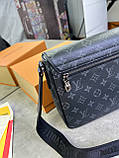 Сумка месенджер Louis Vuitton Monogram сіра чоловіча якість преміум, фото 10