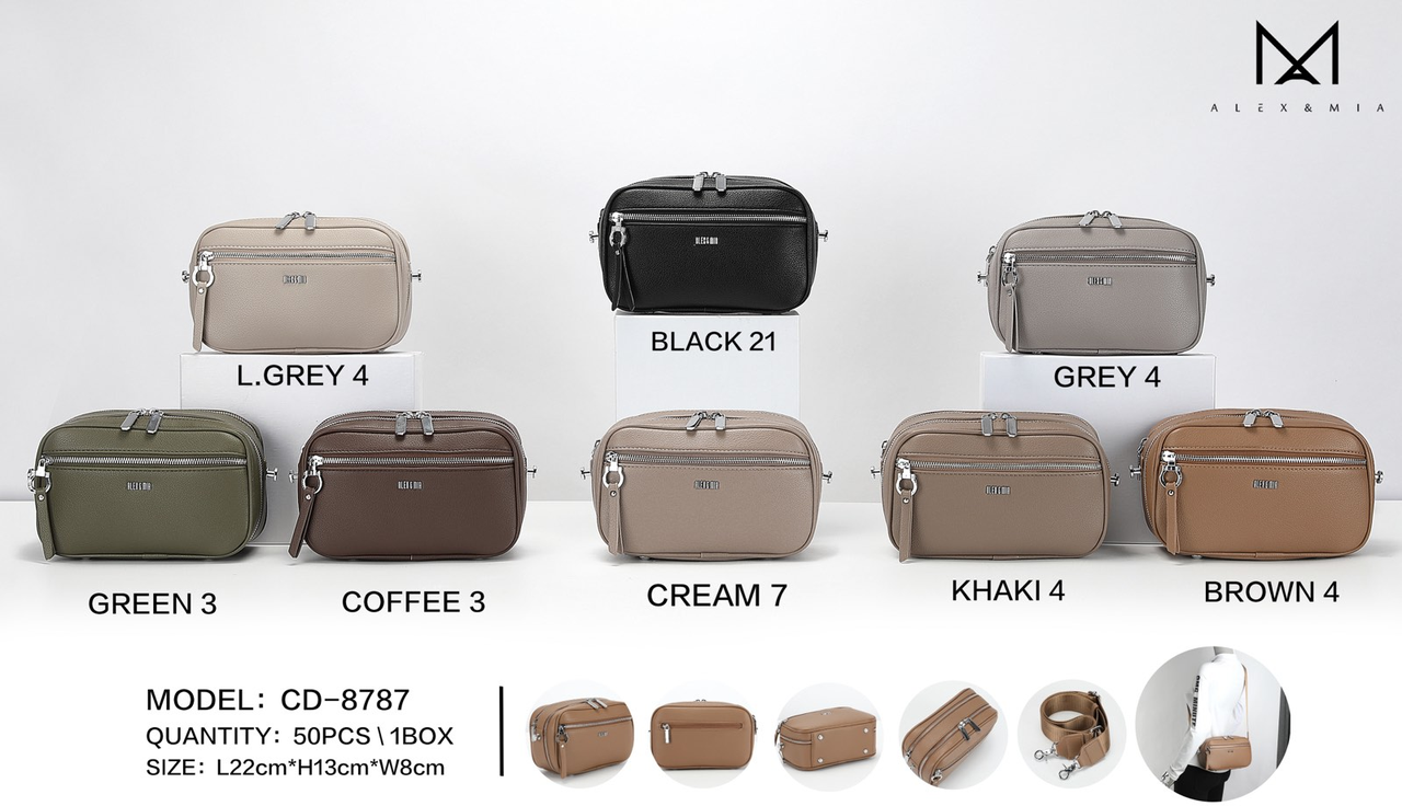 Жіноча стильна сумочка Alex&Mia (гуртом/роздріб)